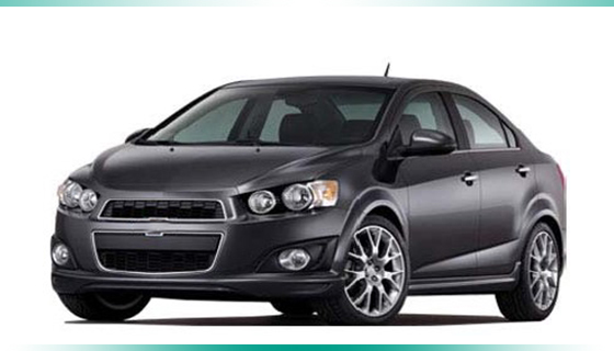 CHEVROLET AVEO SONIC 2012-2013