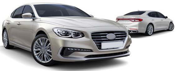 HYUNDAI AZERA 2017
