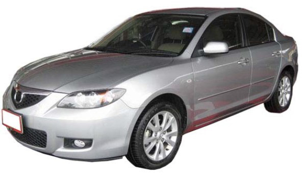 MAZDA 3 2007 4 DOOR 1600 CC