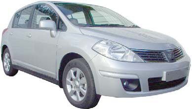 NISSAN TIIDA 2007-2008 5D (MEXICO)