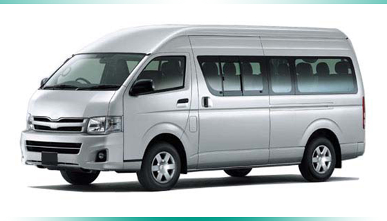 TOYOTA HIACE 2010 COMMUTER HIGH ROOF