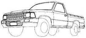 TOYOTA HILUX 1989 2WD