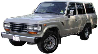 TOYOTA LAND CRUISER 1988 FJ62