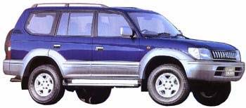 TOYOTA PRADO 1997 FJ90